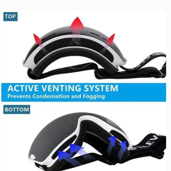 Elevon Ski Snowboard Goggles for Unisex (Men / Women) Adult UV Protection - Picture 4 of 11